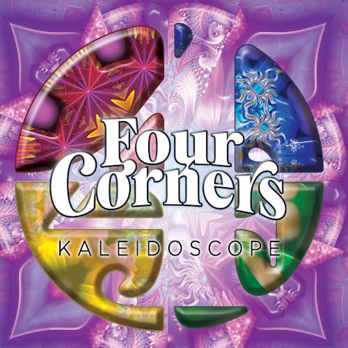 Calliope Games - Wholesale Board Game - Four Corners Kaleidoscope™ - A Living Puzzle Family Game1