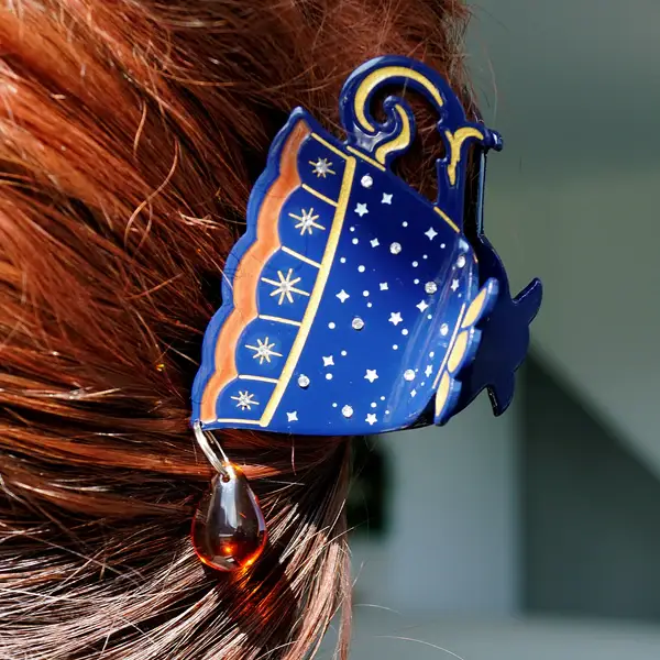 Lassoed Moon - Wholesale Hair Clip - Women's - Spill The Tea Claw Clip3