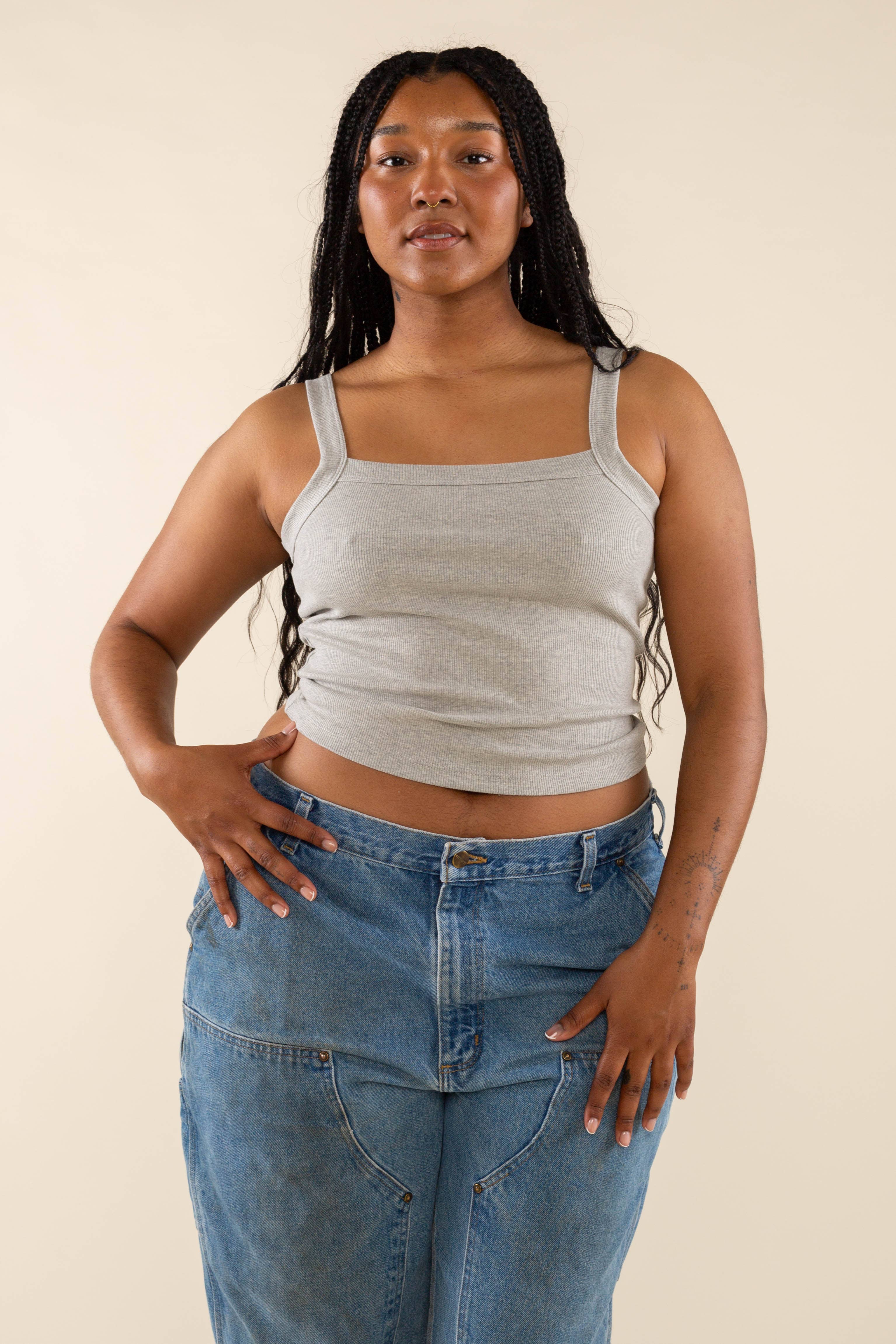 NLT - Vendita all'ingrosso Canotta - Donna - Canotta Wyatt 2x1 in cotone a costine3