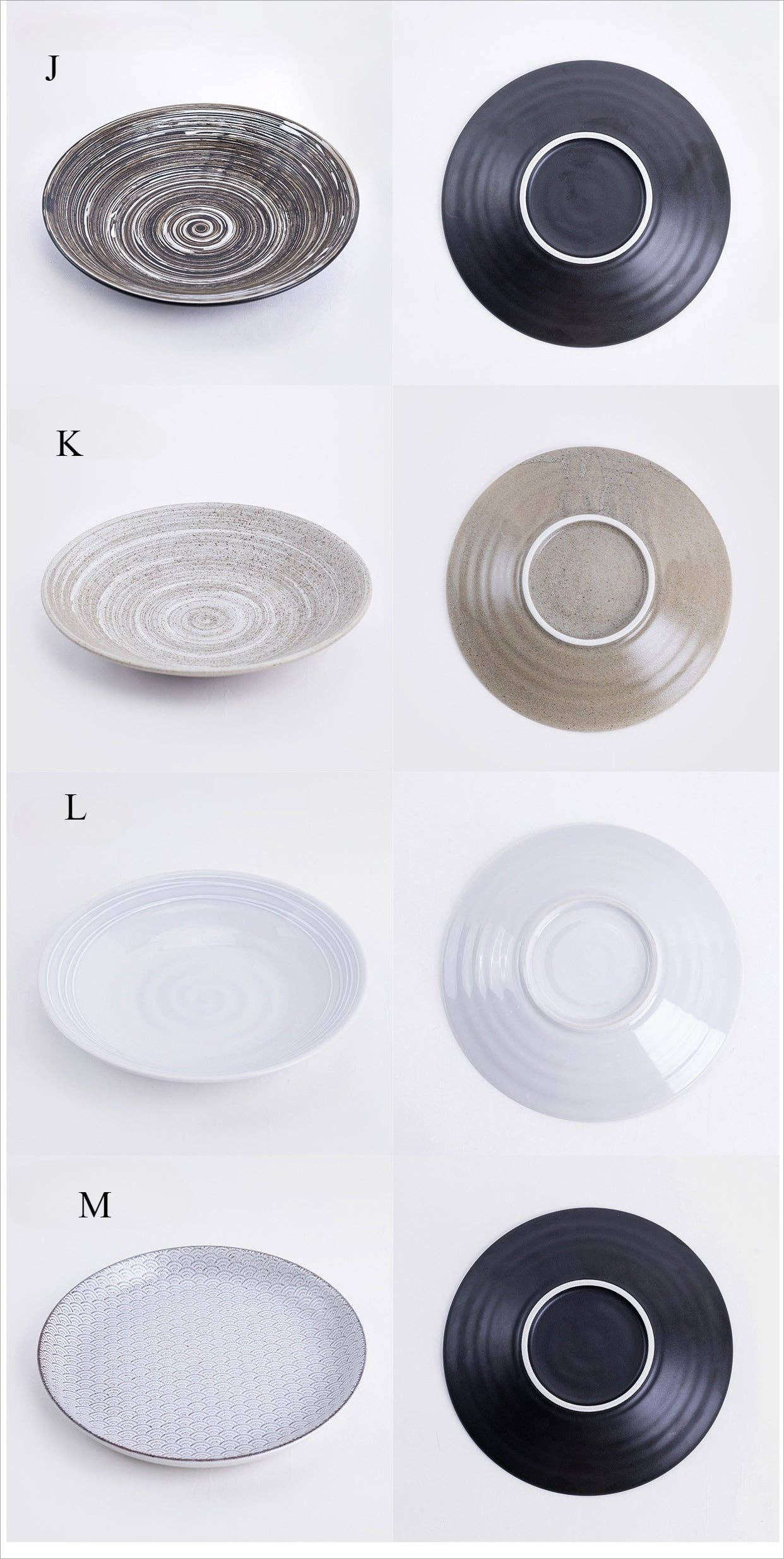 Gohobi （We cover U.S. import duties） - Wholesale Dinner plate - [Made in Japan] Gohobi Minoyaki Ceramic Deep Plate27