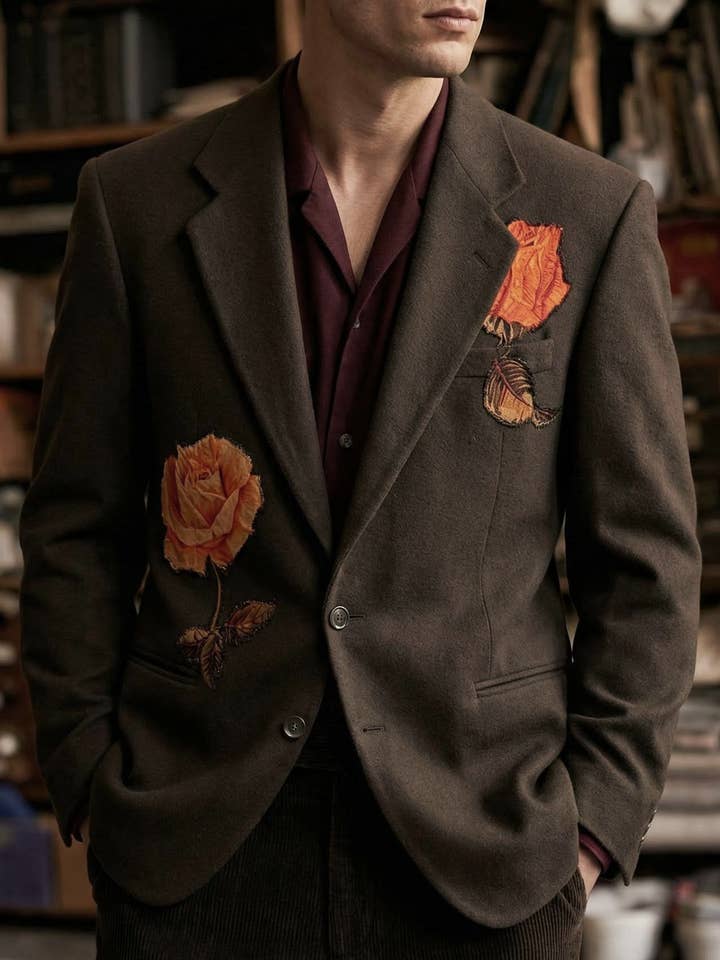 100% Wool Jacket - Unique Piece - Size M/L for wholesale by Emile Garçon