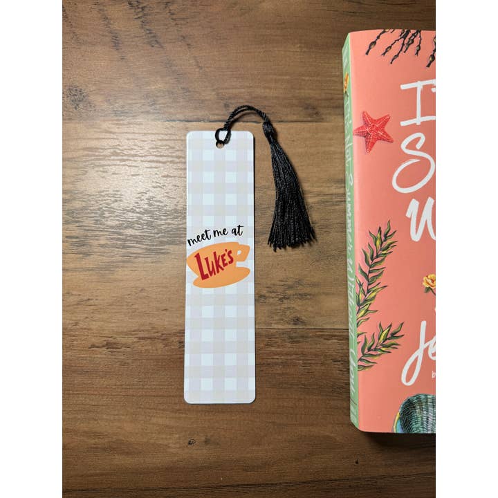 Meet Me At Luke's Diner Gilmore Girls Metal Bookmark for wholesale by Detailed By Me Inc.
