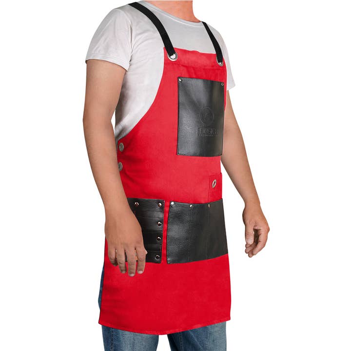 Apron With Pockets for Men and Women Kitchen, Barber for wholesale by Forgica
