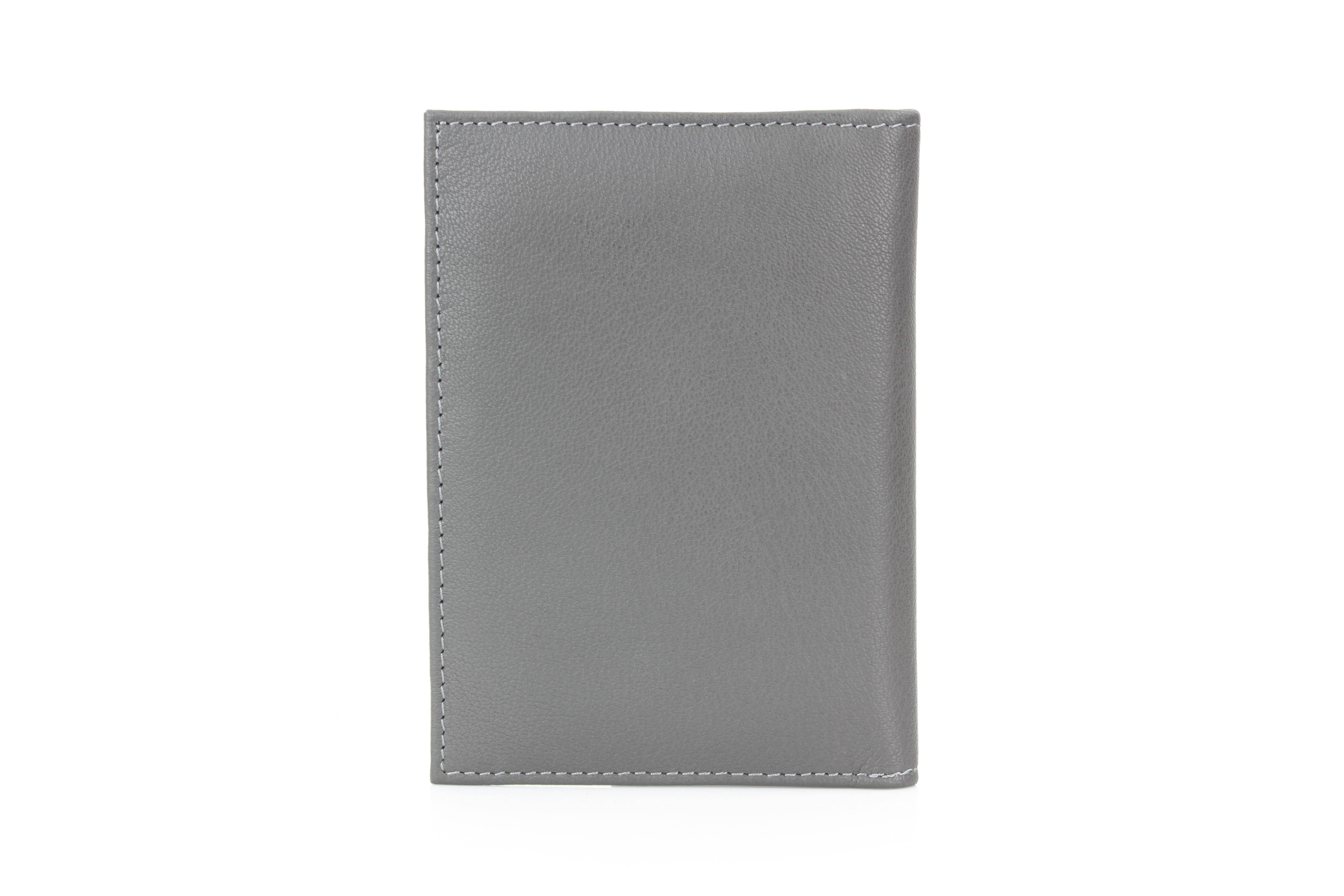 Leather Impressions Inc - Wholesale Passport Case - Unisex - Leather Passport Holder with Card Slots RB LW 21 100518