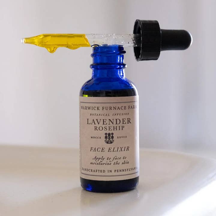 Warwick Furnace Farm LLC - Wholesale Facial Oil - Lavender Rosehip Facial Elixir 0