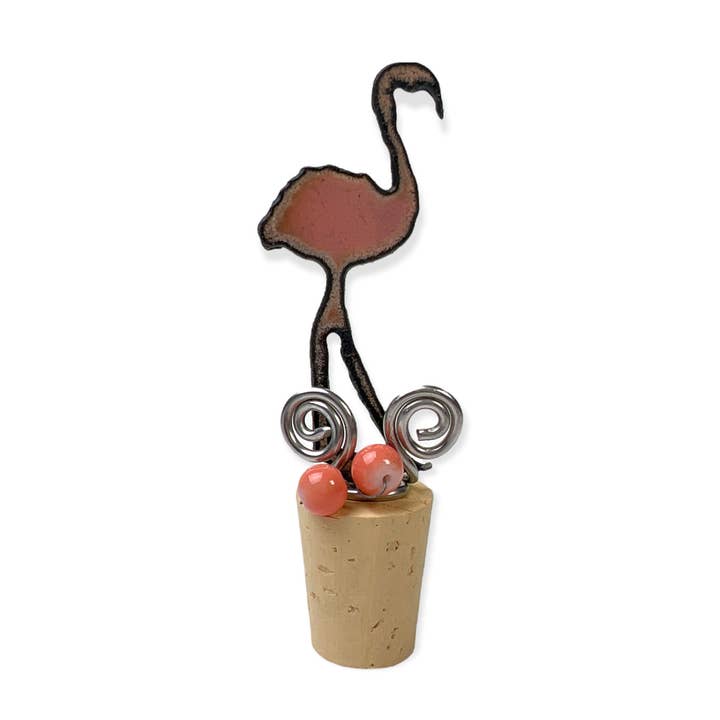 Iron Jewel – Großhandel Weinverschluss – Flamingo Weinstopper nautischer Weinkorken Küstengeschenke USA