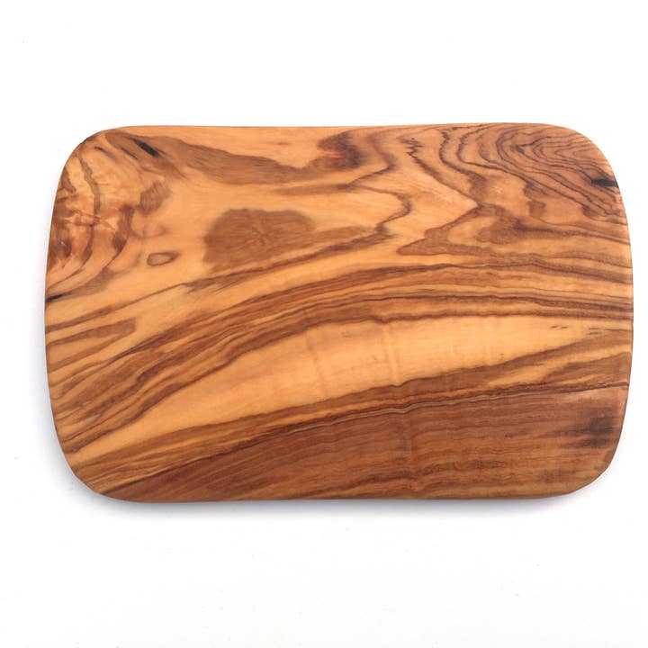 medina mood - Wholesale Cheese Board - Breakfast board extra flat & light 22 cm made of olive wood