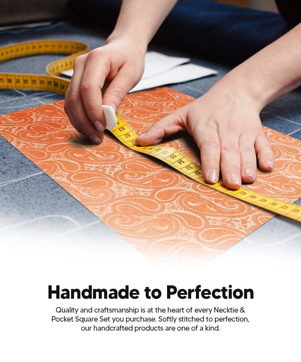 Dubal Brothers - Wholesale Stropdas - Heren - Effen Paisley Stropdas & Pochet (Multipacks) van Vittorio Farina3