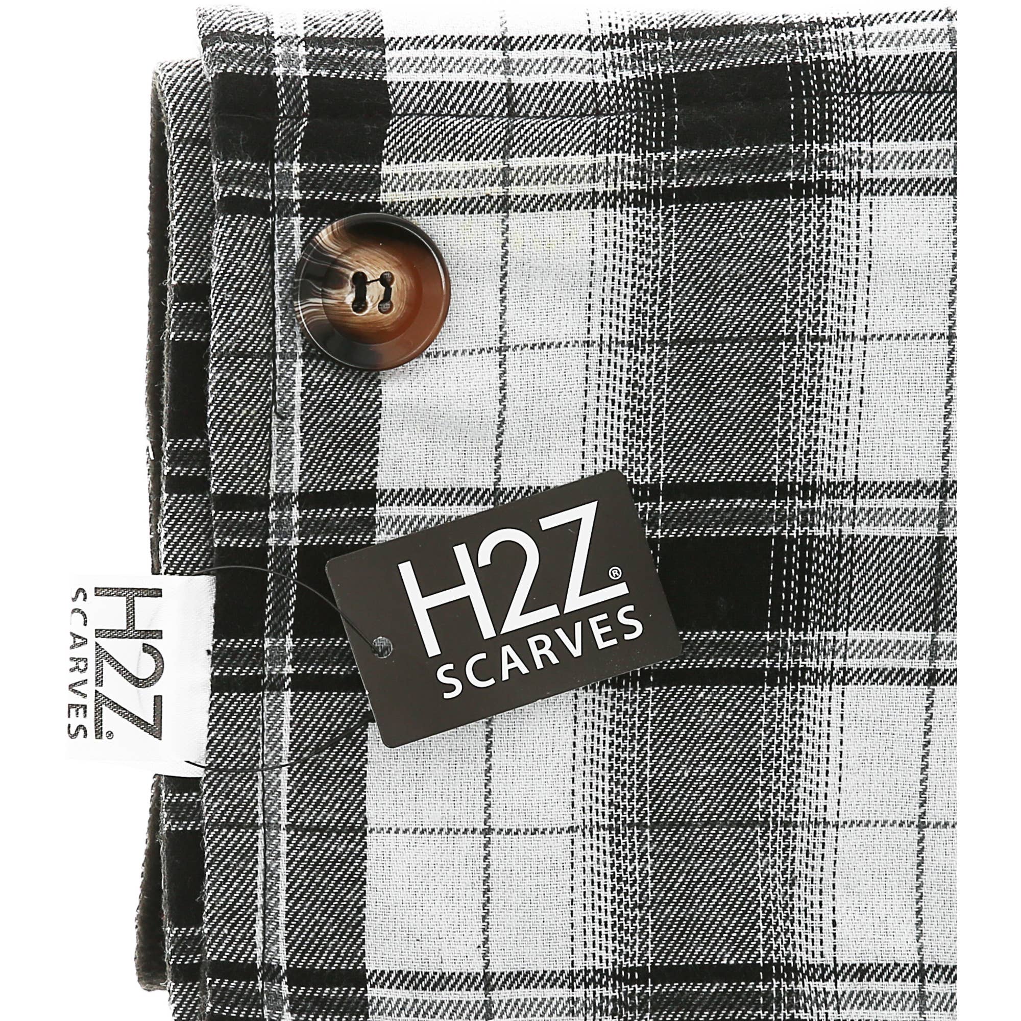 Pavilion – wholesale Halsduk - Dam – Elfenbenspläd - 58,5 ”x 11" flanellficksjal8