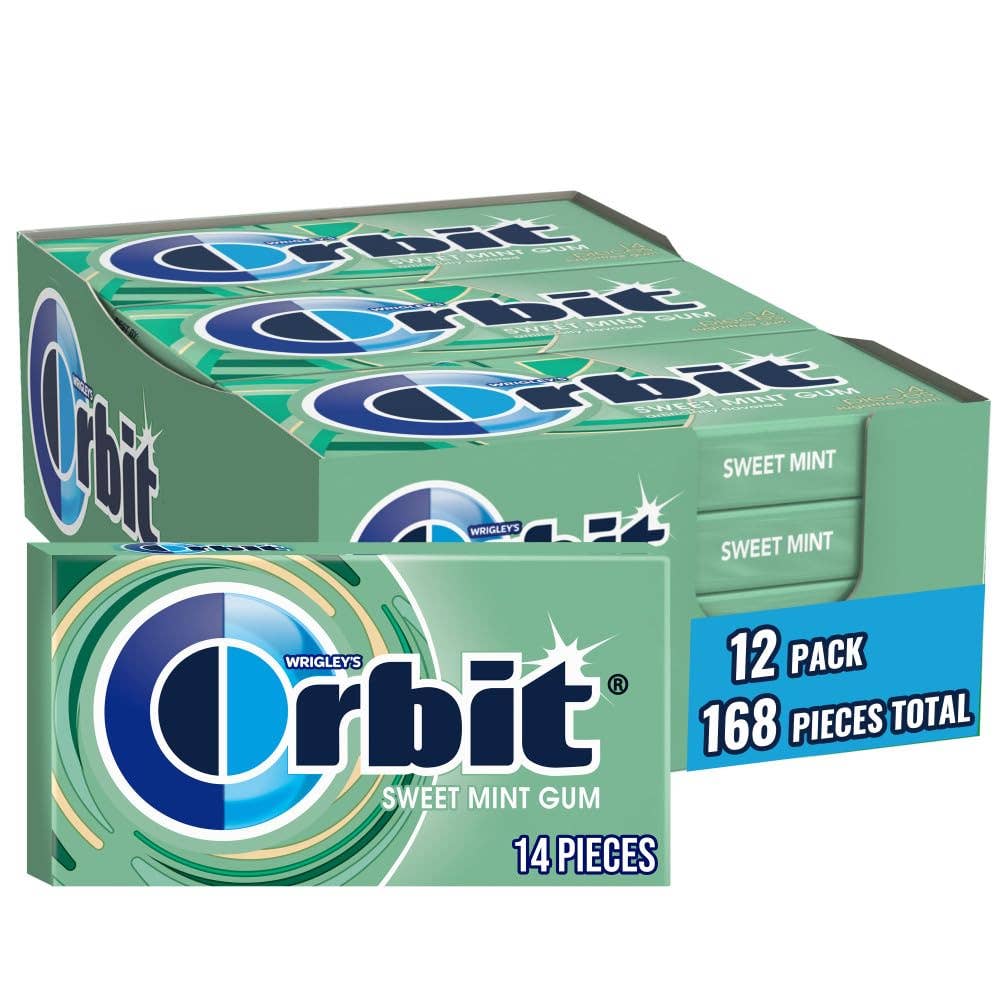 Horizon Top Market - Wholesale Chewing Gum - Orbit - Gum - 14 Sticks- 12ct0