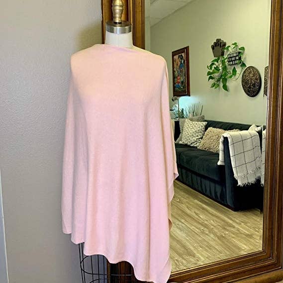 Viverano Organics - Wholesale Poncho - Women's - Women's Eco-Chic Poncho Sweater Knit Pullover (Organic)43