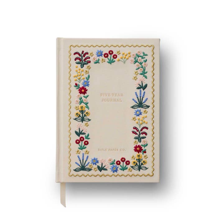 Rifle Paper Co. - Wholesale Journal/Diary - Wildwood Five-Year Journal