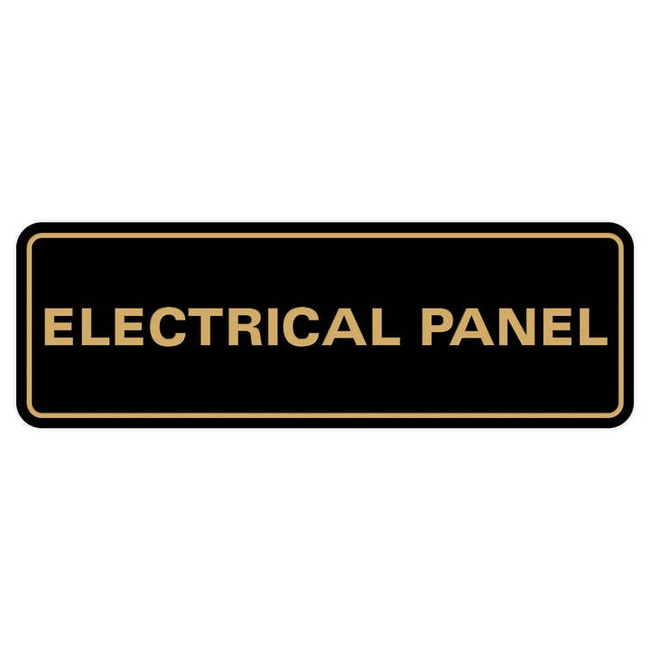 ELECTRICAL PANEL Door / Wall Sign for wholesale by All Quality