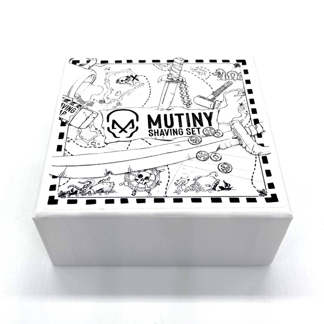 Mutiny Shaving – Conjunto/kit de barbear - Homem por atacado – Mutiny Mini - Algas Marinhas e Patchouli2