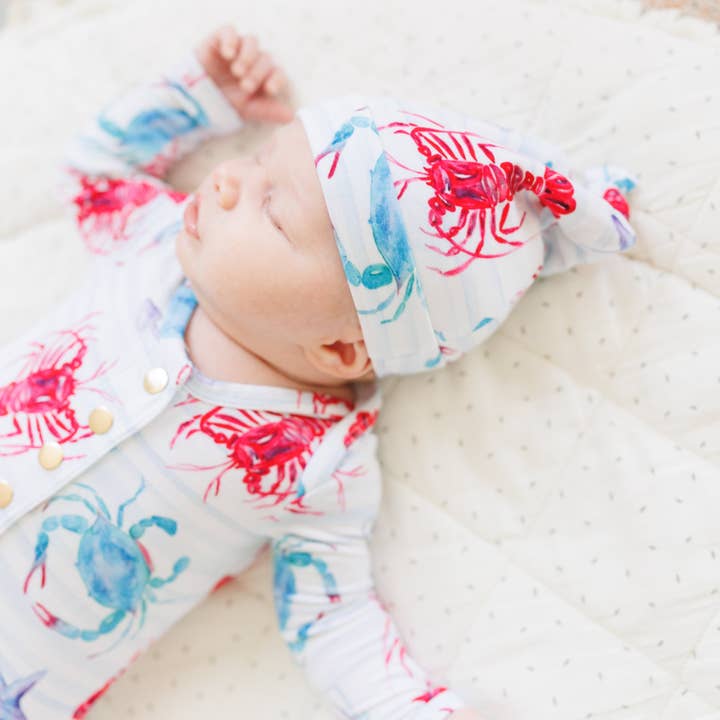 Florida Kid Co. - Wholesale Newborn/Knit Hat - Baby - Lobster & Crab Knotted Hat4