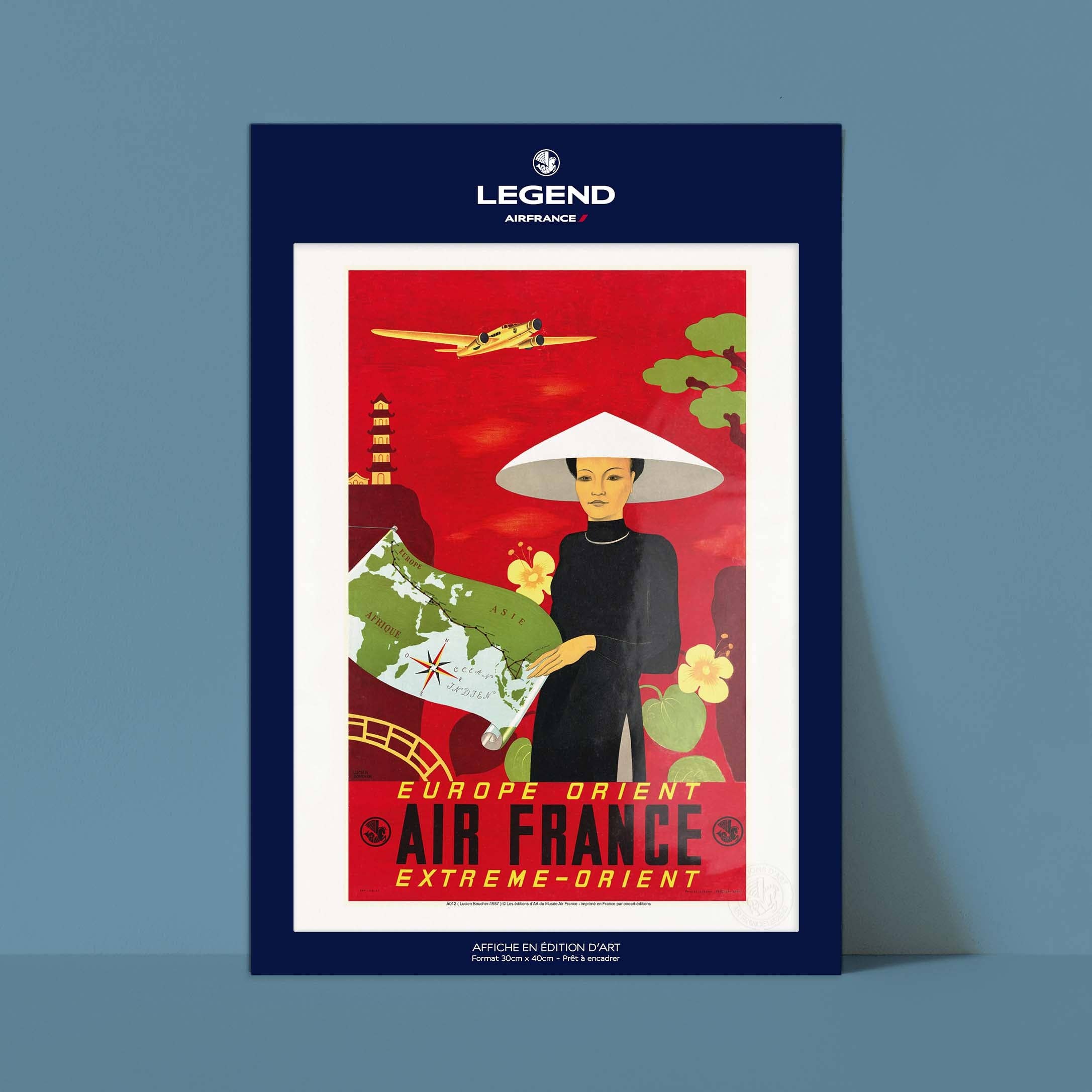 Oneart - Wholesale Poster - Air France Poster / Europe - East - Far East - AFL00120