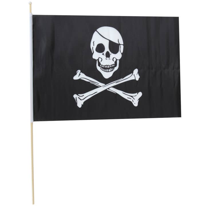PIRATE FLAG 45cmx30cm for wholesale by Party Pro
