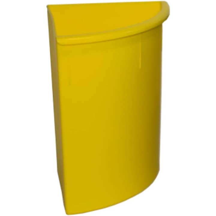 Aftagelig PVC papirkurvbeholder 3L gul for engroshandel hos MEDEL OFFICE