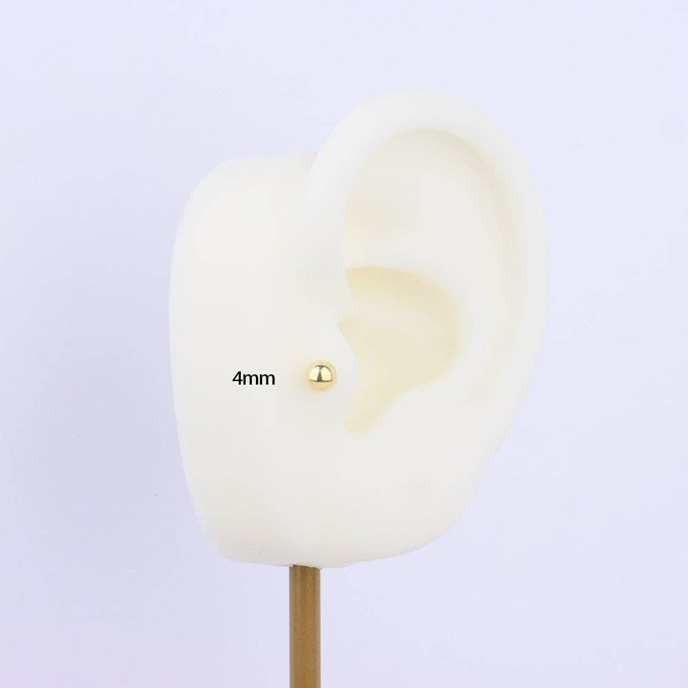 oumo jewelry - Wholesale Stud/Post Earrings - Basic Ball Stud11