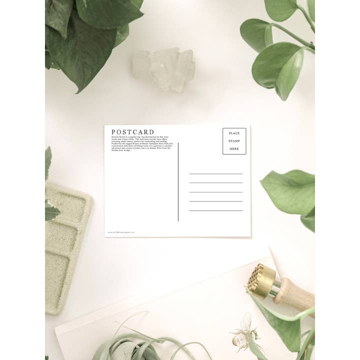 Wild Honey Paper Co. - Wholesale Postcard - Stinson Beach, California | Postcard1