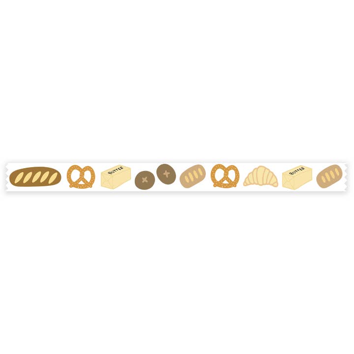 Bread + Butter Washi Tape - 15mm for wholesale by The Paper + Craft Pantry