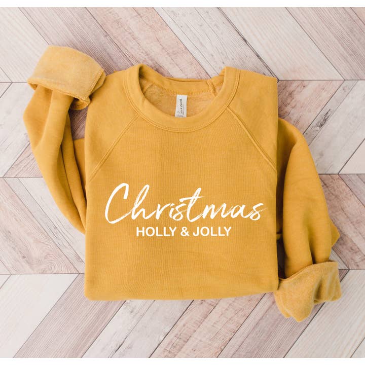 Shamaim - Venta al por mayor Sudadera - Unisex - NAVIDAD HOLLY JOLLY