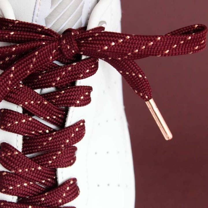 furiouslaces – Großhandel Schnürsenkel – Unisex – Schnürsenkel in Burgunderrot und Kupfer