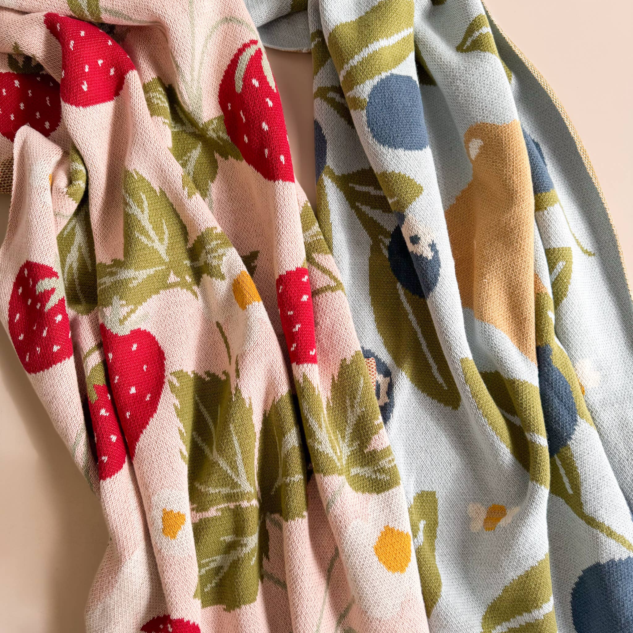 The Blueberry Hill - Wholesale Bedding Blanket - Kids & Baby - Blanket Strawberry Bunny Organic Baby Decor Christmas Gift11