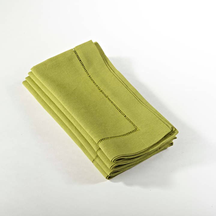 Fennco Styles - Wholesale Dinner & cloth napkin - Classic Hemstitched Linen-Cotton Cloth Napkin18