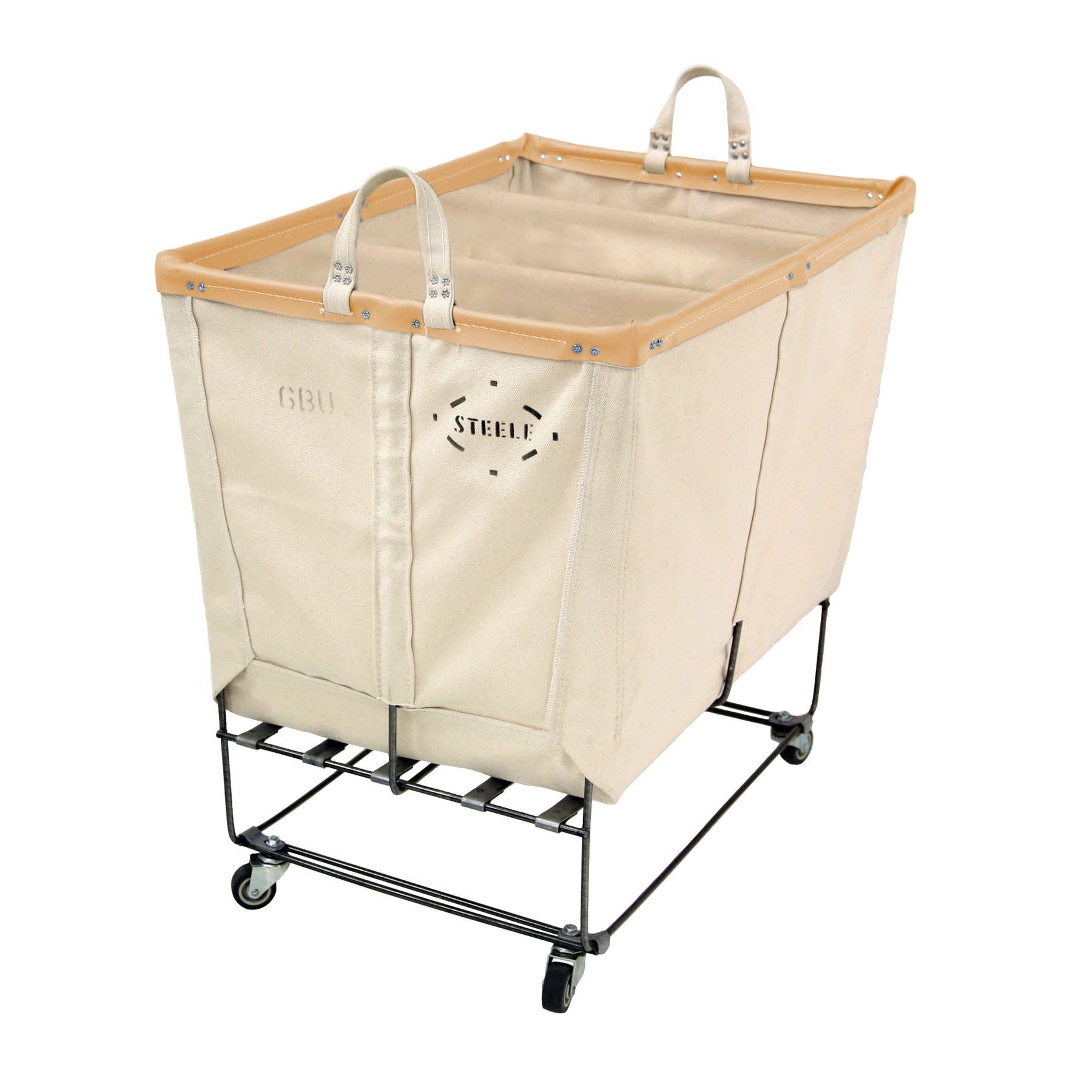 Steele Canvas Basket Corp. - Wholesale Laundry Basket - Canvas Elevated Truck - Permanent Style 6 Bu9