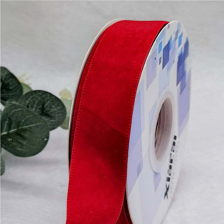 ACCITY - Wholesale Ribbon - Gift Wrapping - DEERSKIN VELVET RIBBON HAIR ACCESSORIES DIY_CWMM5765