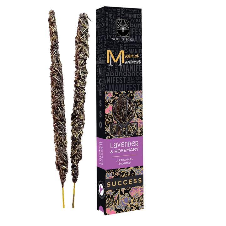 Designs by Deekay Inc. - Wholesale Incense - Success Lavender & Rosemary Magical Manifest Incense Sticks