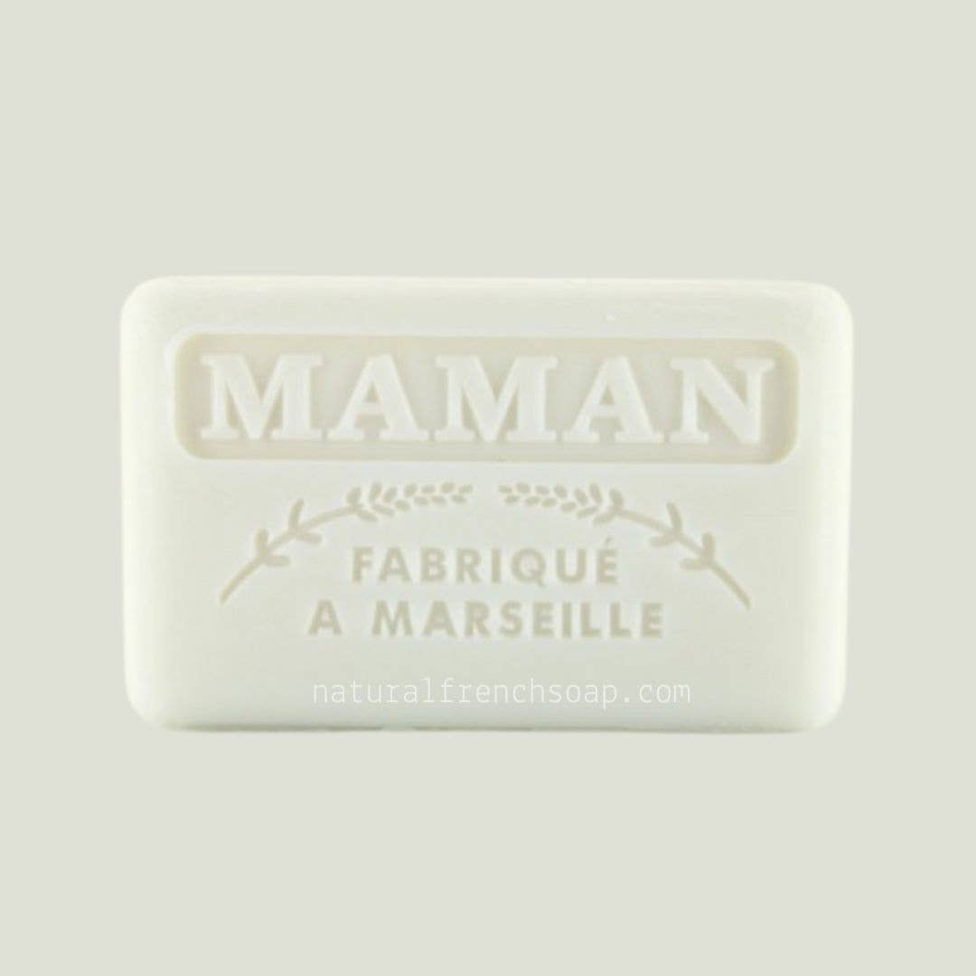 French Soap Wholesale - Vente Pains de savon - Savon français Maman Wholesale 125g