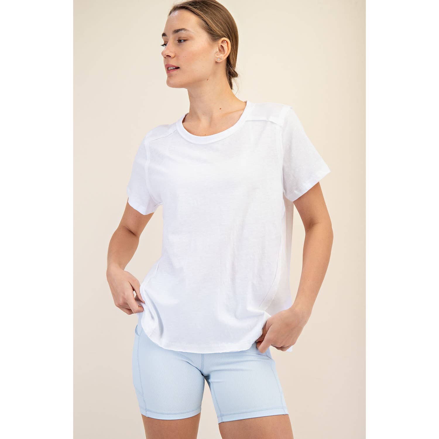 Rae Mode - Wholesale Athletic Top - Women's - COTTON CLUB SHORT SLEEVE TOP4