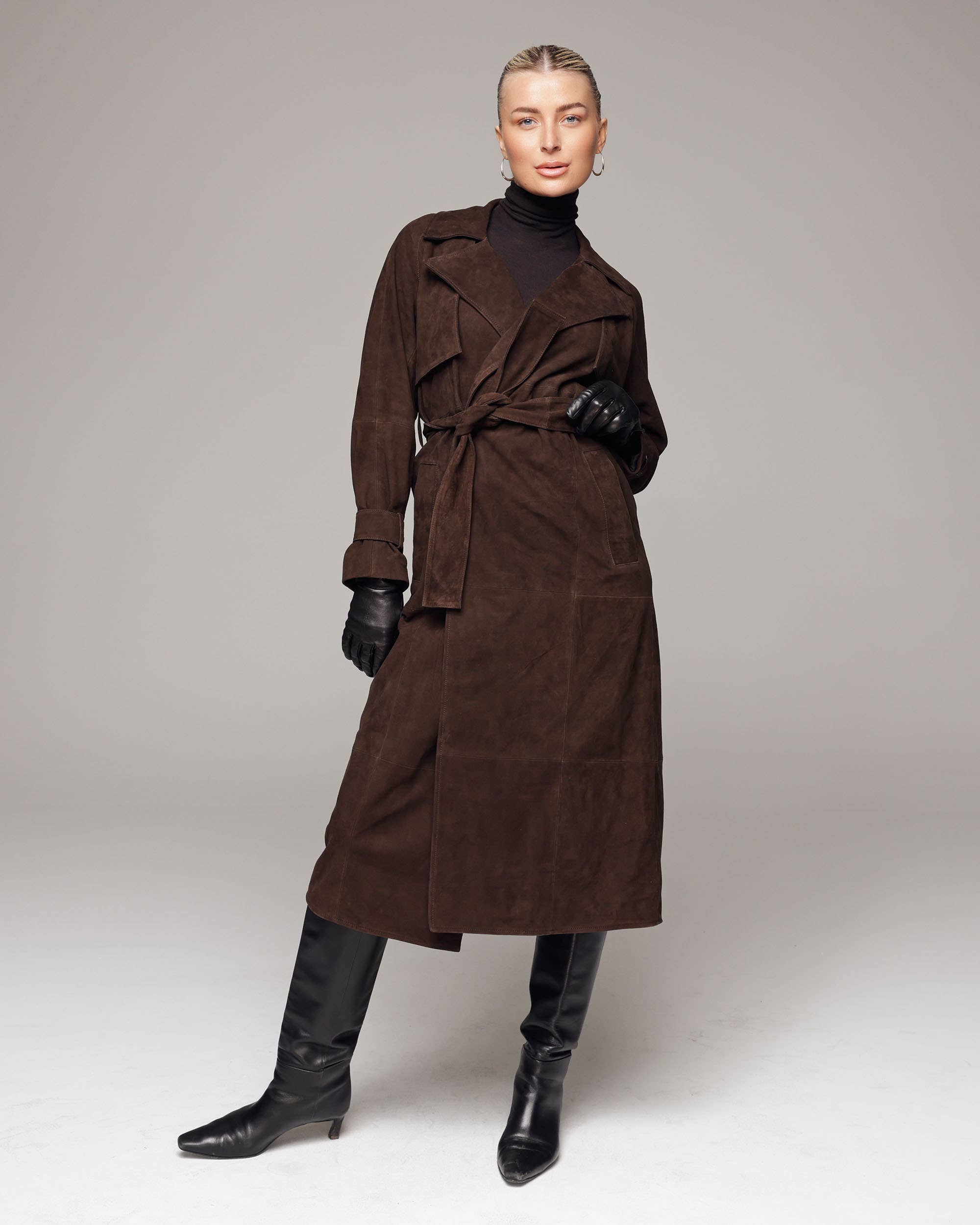 Amsterdam Heritage Leather Belts, Bags, Jackets & Apparel - Wholesale Leather Jacket - Women's - Venice | Leather Trench Coat16