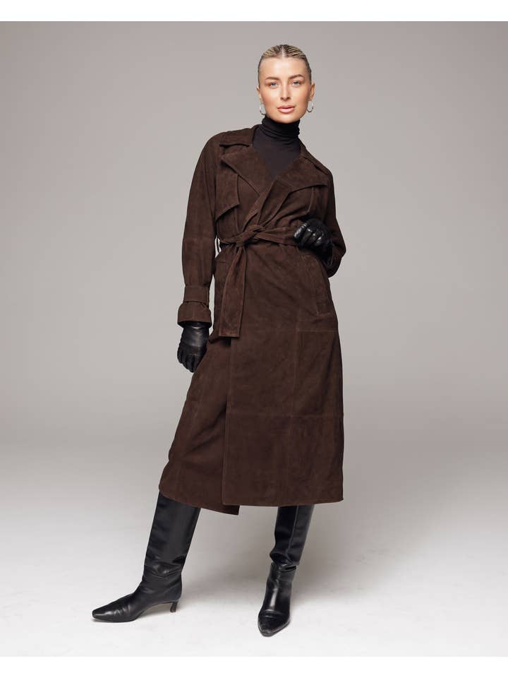 Amsterdam Heritage Leather Belts, Bags, Jackets & Apparel - Wholesale Leather Jacket - Women's - Venice | Leather Trench Coat16