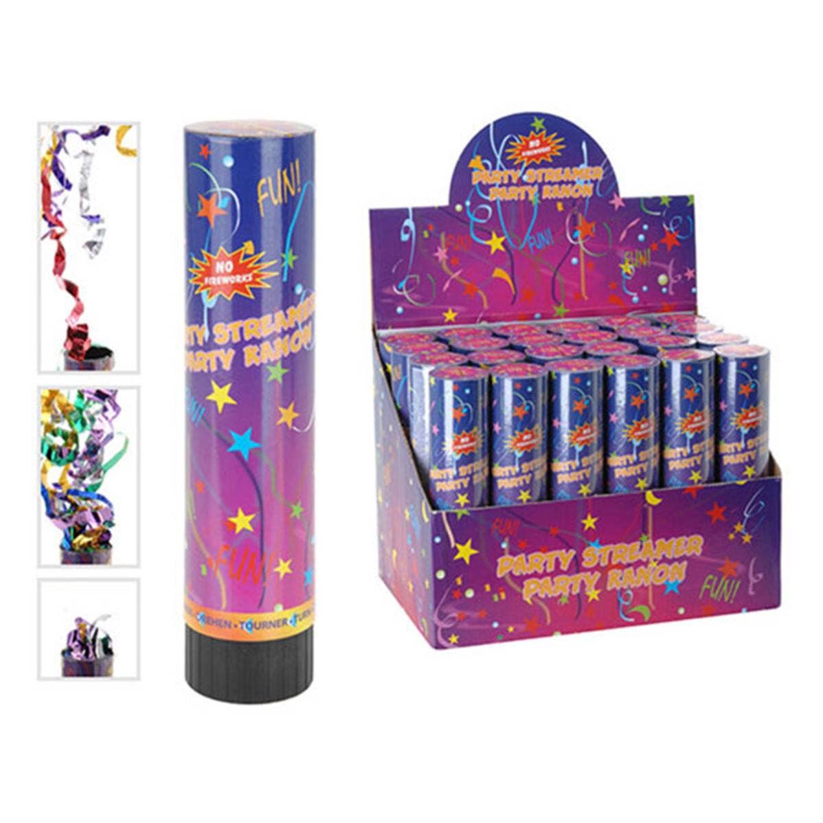 TSJJ - Wholesale Confetti - 20.5 cm Confit Cannon0