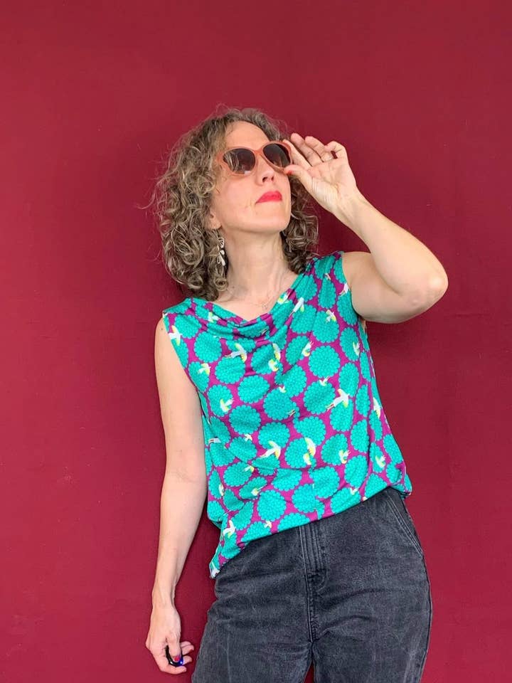 Ayumi T-shirt - Print Lady Bird for wholesale by La Compiano