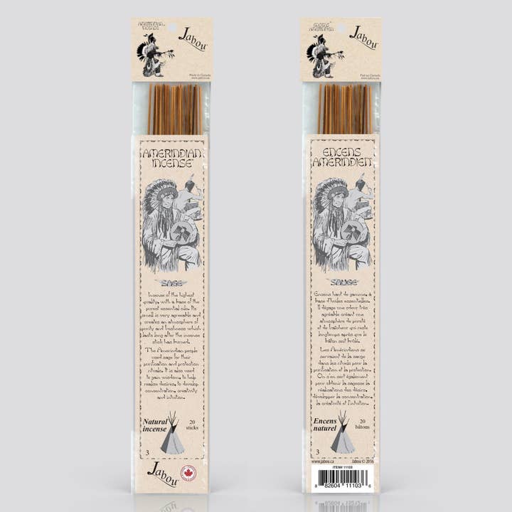 Amerindian #03 Sage Incense Sticks for wholesale by NATURAL SCENTS