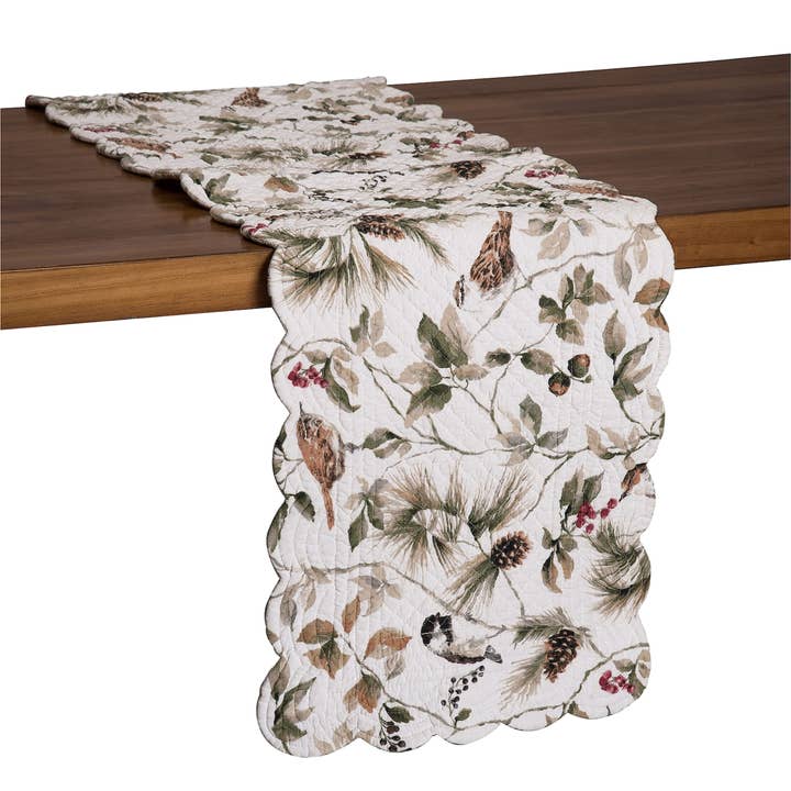 C&F Home - Wholesale Table Runner - Mira Songbird Bird Table Runner