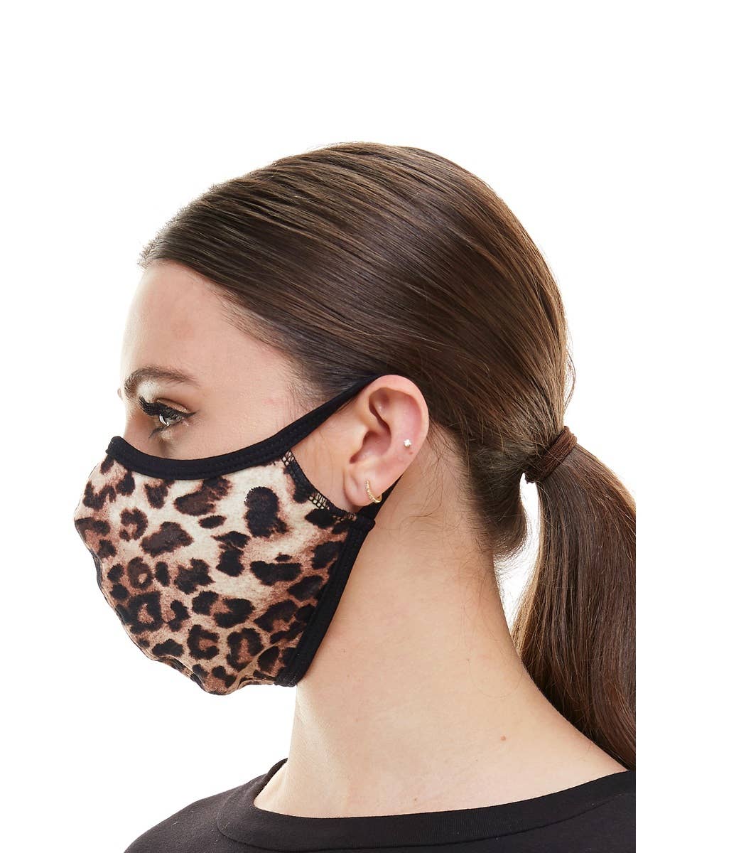 Animal leopard fashion face mask cloth reusable mask for wholesale on Faire1
