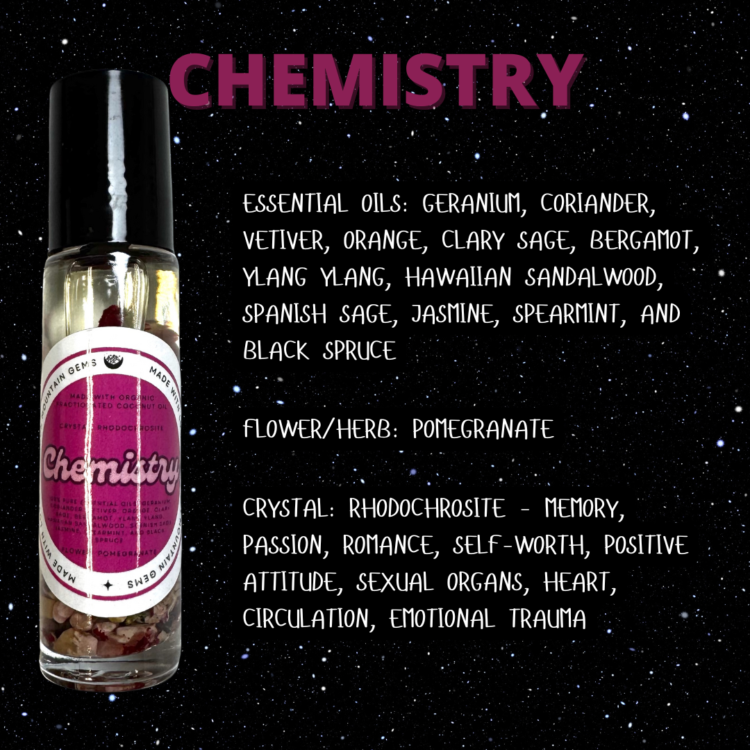 Moon Mountain Gems - Wholesale Roll-on etherische olie - Etherische olie rollerflesje doordrenkt met kruiden en kristallen, 100% therapeutische etherische olie rollerflesje7