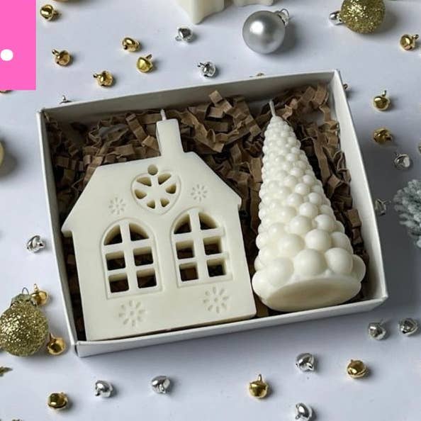 Ronaja Home - Wholesale Pillar Candle - Christmas Candle Gift Boxes0