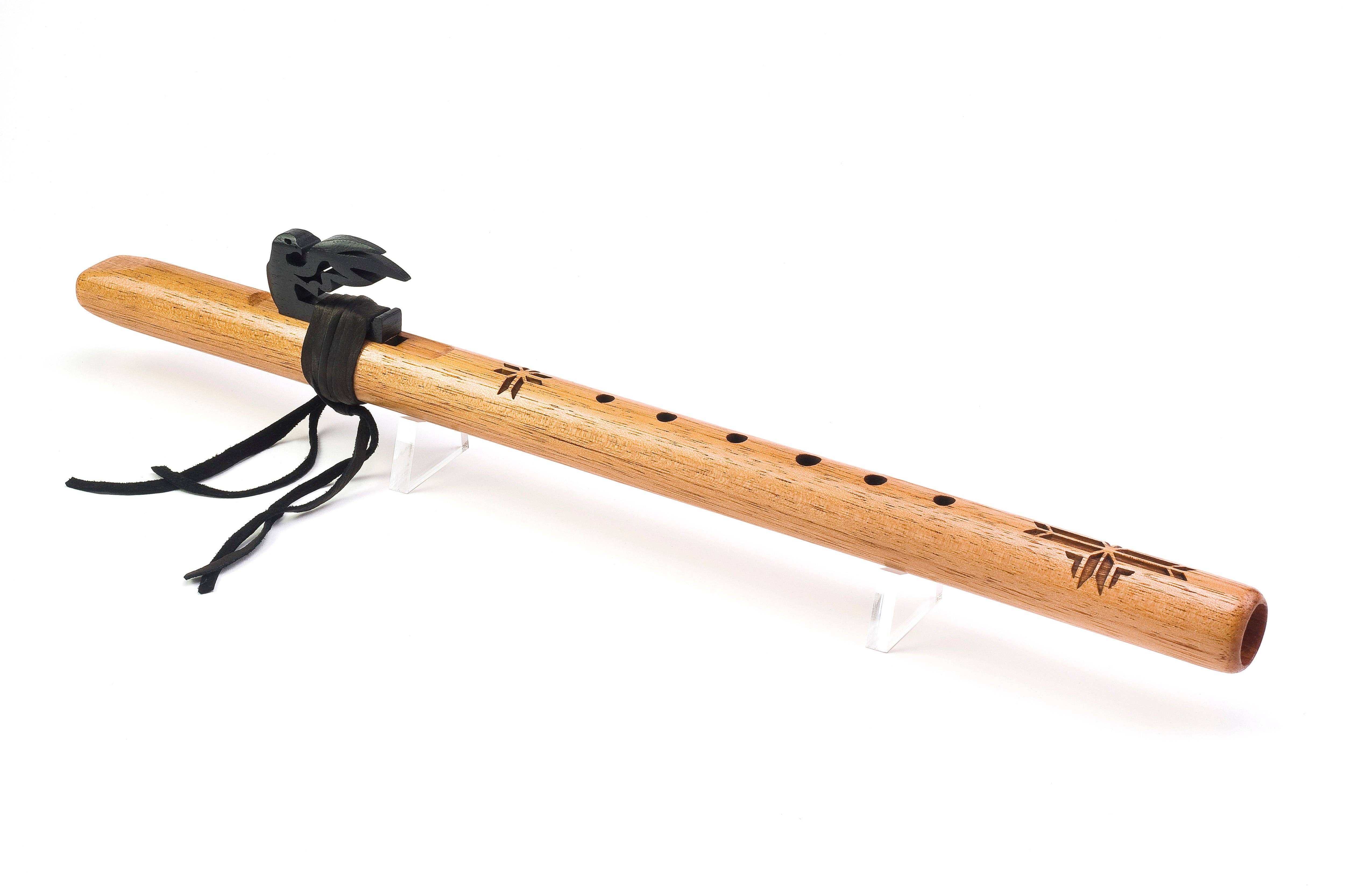 High Spirits Flutes - Wholesale Musical Instrument - Red Tail Hawk 'G' Spanish Cedar3