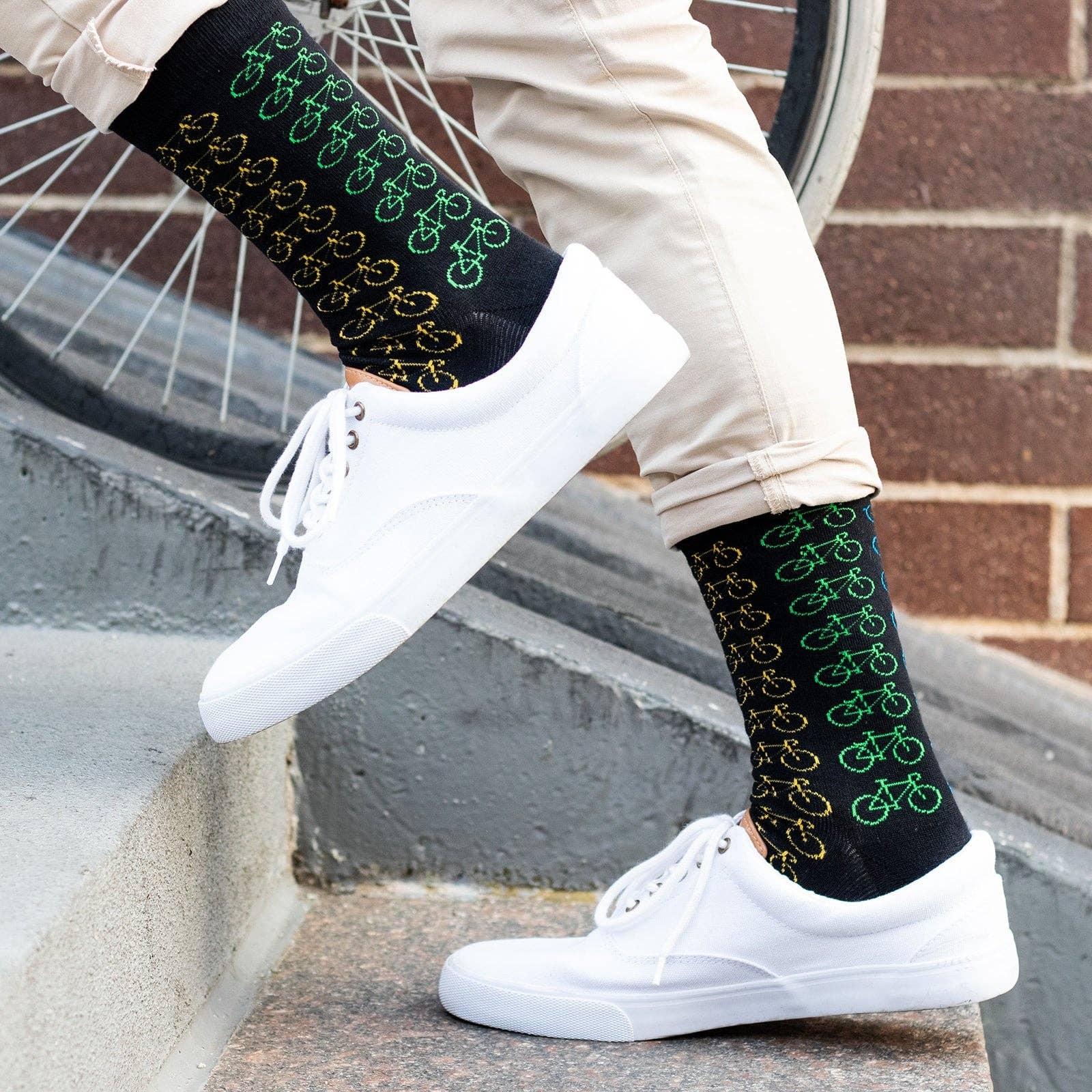 Lavley - Wholesale Socks - Unisex - I'd Rather Be Biking Socks1