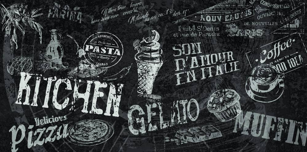 Coolors by Web Com S.a.s. – Arte de parede dimensional/3D por atacado – Painel de parede - Alumínio brilhante com design vintage 124,4 x 61,5 cm5