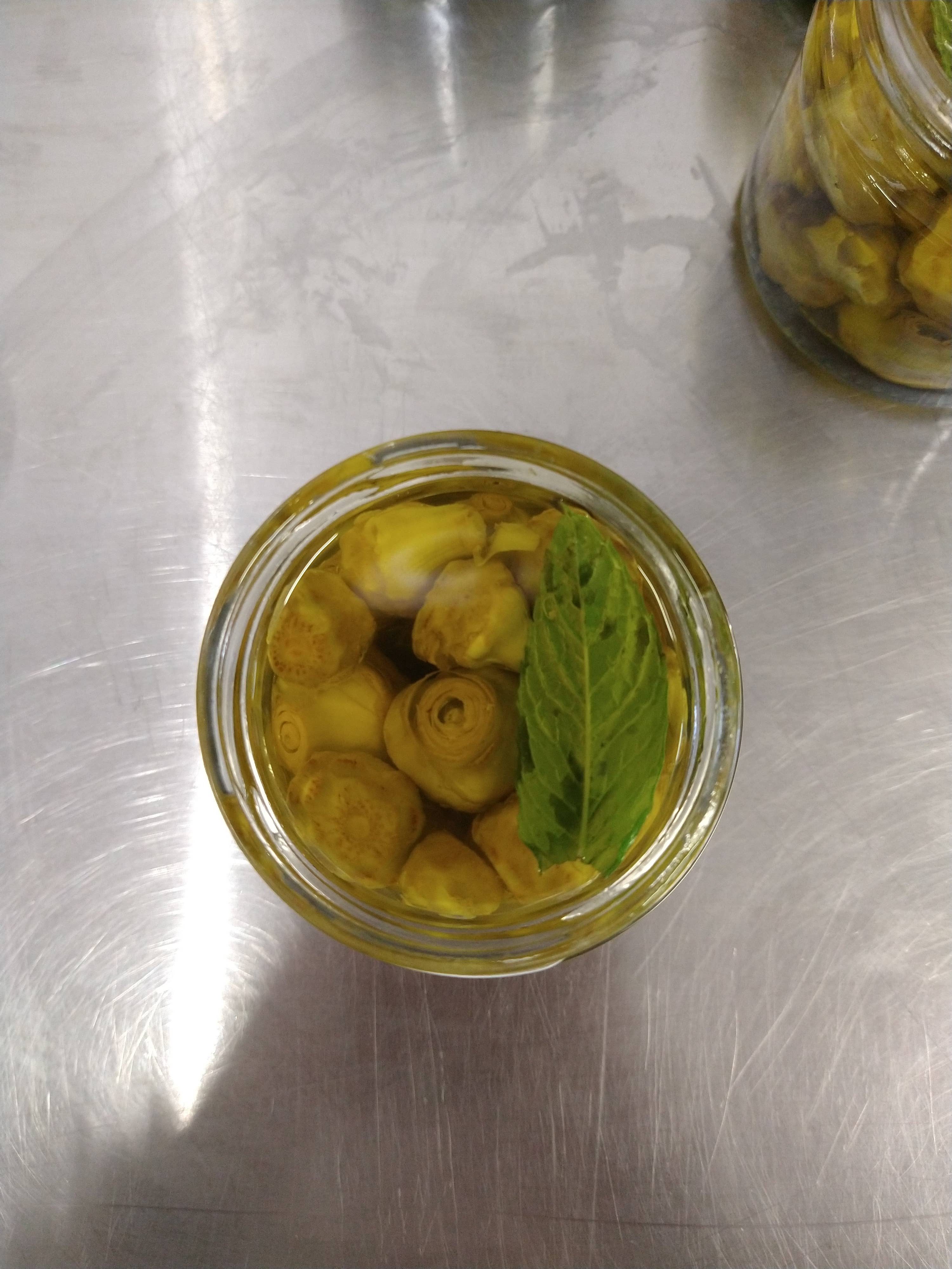 Caterisana - Wholesale Pickled Vegetables - RARE WILD ARTICHOKES IN FROST5