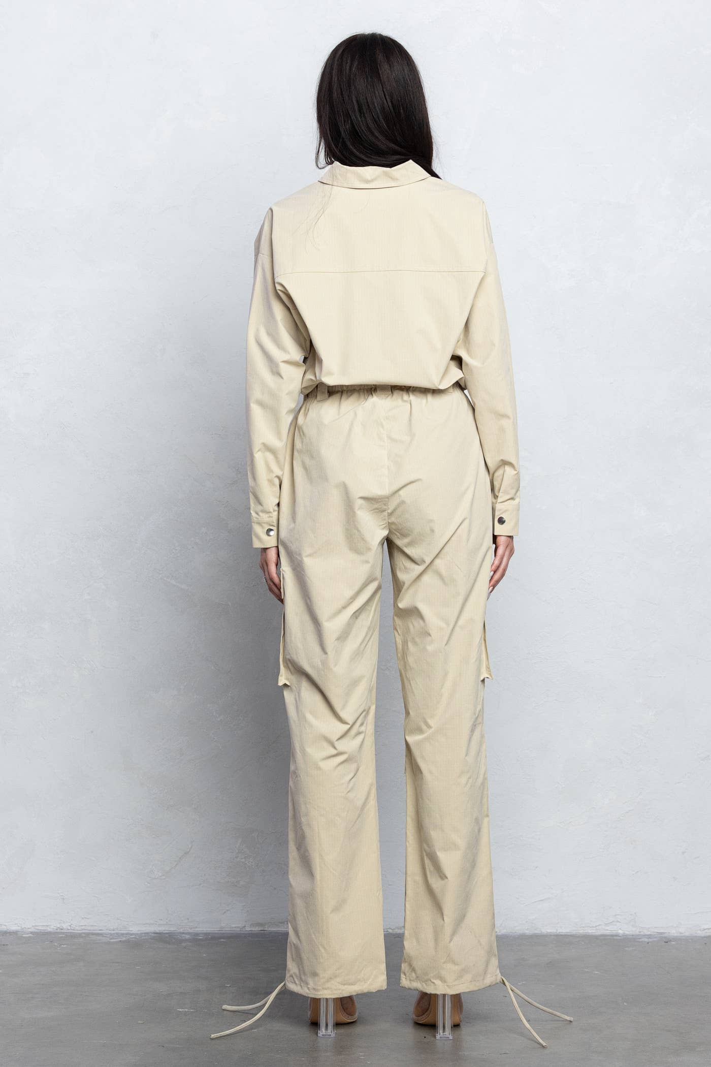 No Vacancy - Wholesale Jumpsuit - Women's - Loose fit parachute jumpsuit2