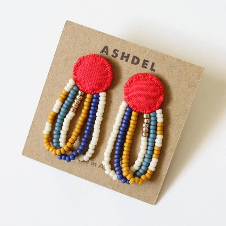 ashdel – wholesale Dangle earrings – Loop Drop Studs0