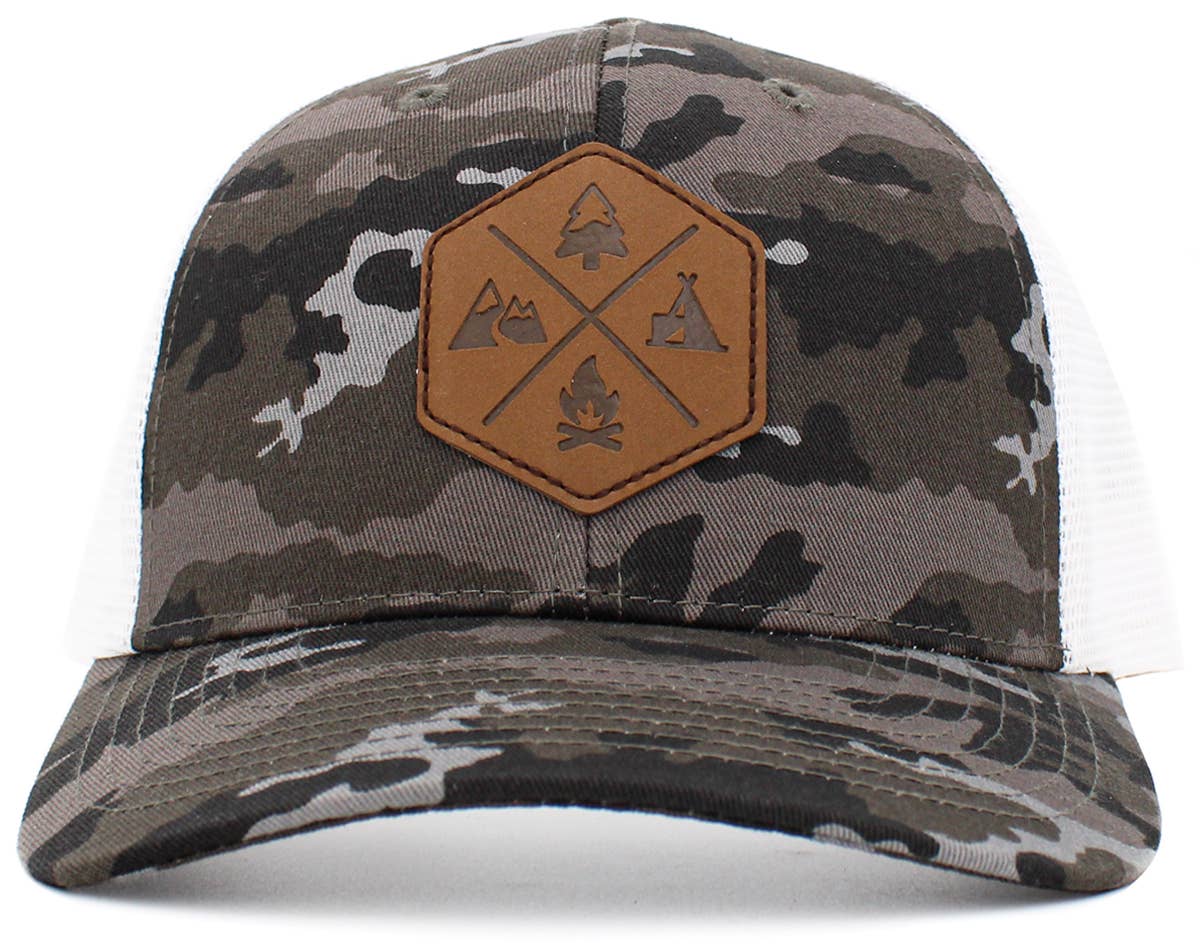 KBETHOS – boné - Unissexo por atacado – Bola de malha de remendo PU ao ar livre0